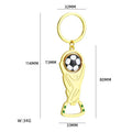 2026 World Football Keychain Bottle Opener Football Fan Commemorative Supplies Hand Gift Creative Football Keychain